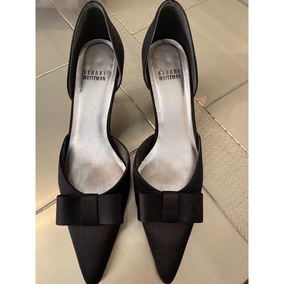Black Stuart Weitzman Heels - Picture 1 of 6